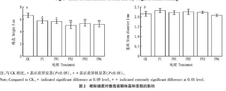 根際細(xì)菌對(duì)番茄幼苗根系及生長(zhǎng)的影響、應(yīng)用潛力與風(fēng)險(xiǎn)（二）