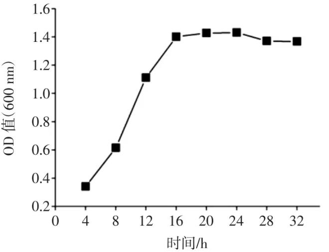 葡萄糖、乳酸鈉對(duì)丙酸桿菌生長(zhǎng)曲線(xiàn)的影響（一）