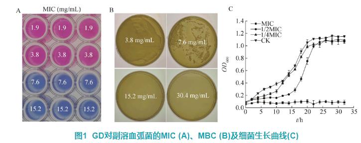 甘膽口服液對副溶血弧菌細(xì)胞結(jié)構(gòu)及體外抑菌活性影響——摘要
