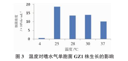 不同溫度、鹽度、pH、碳源、氮源對(duì)嗜水氣單胞菌的生長影響（二）