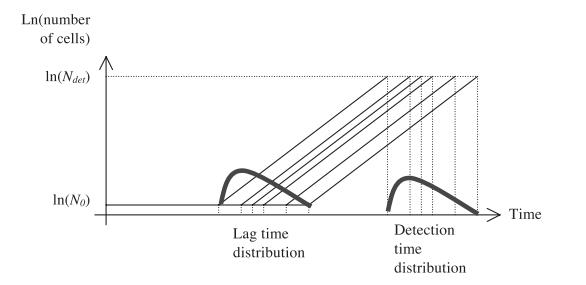 不同環(huán)境條件下單細(xì)胞李斯特?zé)o害菌孔洞產(chǎn)生濁度的時(shí)間分布（一）