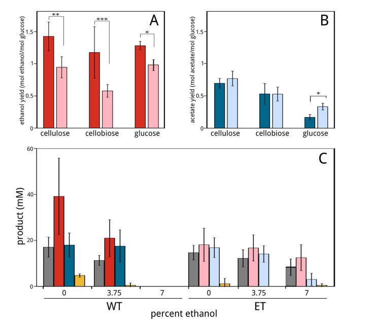 乙醇耐受性梭菌菌株生長、基因組學(xué)、途徑工程及發(fā)酵特性（一）